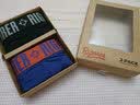 准者（RIGORER）【两条装】准者运动内裤男款平角内裤休闲内穿跑步训练透气打底裤 黑色/深紫 2条 XL 实拍图