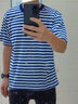 体能服 短袖海魂衫男体能短袖套装体能服蓝白t恤体能训练迷彩服圆领休闲意設透气迷彩短袖T恤 单上衣 165-170/84-88 实拍图