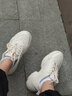 回力女鞋休闲鞋女厚底透气款老爹鞋百搭秋季黑色潮流运动韩版鞋子女 银灰 35 实拍图
