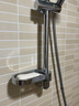 手持花洒支架淋浴喷头升降杆浴室沐浴莲蓬头固定架活动支架花洒杆浴室淋浴杆固定杆 带皂碟支架 实拍图