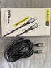 锋奥充电线三合一苹果15/16数据线type-c一拖三多头车载充电器线快充100W适用小米华为手机iPhone14/13 2米双Type-C数据线【编织款】 实拍图
