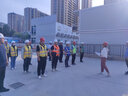 卓防反光背心反光衣建筑施工地警示交通马甲工作服安全服定制logo印字 土黄色（网格款带口袋） 实拍图