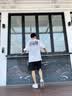 雅鹿短裤男夏季薄款男装港风运动休闲潮牌五分裤宽松男士大裤衩裤子 浅灰色K181 L 【建议体重90-110斤】 实拍图