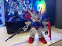万代（BANDAI）SD 高达SDEX 拼装模型玩具 8cm SDEX02 空战强袭 实拍图