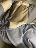 南极人（NanJiren） 新疆棉花被加厚保暖被芯被子冬棉被冬季单人可拆冬被全套 蓝大格【新疆棉花填充】 180x220cm重约6斤 实拍图