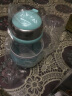 泺柏珂（LOBOK）泺柏珂便携玻璃杯可爱耐热学生耐高温水杯女随手高硼硅大肚企鹅杯 蓝色布套 400ml 晒单实拍图