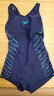 速比涛（Speedo）专业训练连体小平角泳衣女士健身修身遮肚显瘦聚拢抗氯度假游泳衣 蓝色【紧束核心机泳姿更进一步】 S (32) 身高160/体重45-50kg 实拍图