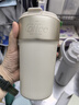 HOLOHOLO316不锈钢保温杯 男女士高档便携咖啡杯 颜值儿童吸管杯茶水杯子 【升级陶瓷内胆】象牙白-500ml 实拍图