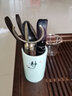 豪祥茶道六君子套装陶瓷功夫茶具用品配件6君子大全泡茶工具茶夹勺刀 青瓷静茶道桶+佛手茶道 实拍图