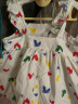 迪士尼（Disney）婴儿裙子女宝宝夏季吊带连衣裙1-2-3岁0婴儿小童装薄款无袖裙子 白色 80cm 晒单实拍图