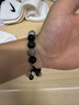 沐芊 手链男火山石手串高级感佛珠菩提首饰送礼男士礼物幻夜黑曜珠子 火山石手串 实拍图