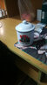 友黎优品（B.youly）复古茶缸子怀旧陶瓷杯为人民服务马克杯办公室茶杯带盖定制logo  广阔天地大有作为 400ml 实拍图
