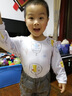 小素材儿童睡衣夏季薄款宝宝衣服套装竹纤维空调服春秋家居服男童女童 眼镜小猫套头粉 90 实拍图
