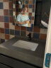 朗斯曼岩板无缝一体台盆浴室柜组合实木卫生间智能洗脸洗手台盆柜卫浴 80cm普通玻璃镜柜+岩板陶瓷盆 实拍图