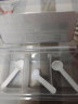 JEKO&JEKO调味罐翻盖调味瓶塑料套装味精盐盒带勺厨房调料盒全透明 三格式 实拍图