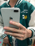 唐号 棒球服外套男美式复古潮牌拼接外套男秋季新款宽松百搭嘻哈夹克 绿色 M 实拍图