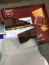 瑞特滋（RITTER SPORT）德国进口巧克力 原瑞特斯波德 纯黑巧克力大排块 办公室零食 草莓酸乳夹心 袋装 100g 实拍图