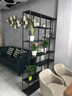 建唐工业风铁艺屏风隔断客厅玄关办公室多层置物架收纳储物柜落地书架 支持定制（请联系客服） 实拍图