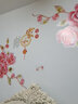 尚府 蓝色妖姬墙贴画客厅电视背景墙贴纸创意卧室床头沙发墙上墙面装饰品贴纸墙纸自粘 新款玫瑰花香  超大号 实拍图