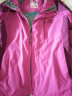 探拓（TECTOP）三合一两件套冲锋衣 加厚防寒保暖女户外登山滑雪外套抓绒内胆  JW7710 女款艳紫色 M 实拍图