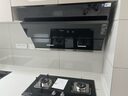 美的（Midea）【高性价比】家用抽油烟机21立方大吸力侧吸式挥手控制自动清洗燃气灶具厨房套装家电排烟机JN205 天然气套装【油烟机+大火力灶4.8KW】 实拍图