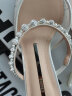 思加图新款钻石仙女鞋穆勒拖透明粗跟外穿女款凉拖鞋9PV04AH3 银白 36 晒单实拍图