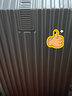 卡帝乐鳄鱼（CARTELO）行李箱女轻音万向轮拉杆箱男密码旅行箱大容量上学出差箱防刮皮箱 低调黑防刮钻石/拉链款 24英寸 /单人黄金尺寸 实拍图