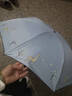 威安 折叠雨伞少女学生晴雨两用遮阳太阳伞大号双人 10骨黑胶手动款 紫色 实拍图