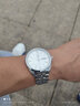 天王（TIAN WANG）男手表商务自动机械表钢带防水双日历品牌腕表新年礼物送爸爸5812 简洁大方 白盘带机械男表 实拍图