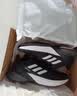 阿迪达斯（adidas）男鞋 2026夏季新款休闲时尚缓震透气低帮耐磨运动鞋子男 黑白/缓震透气/主推款 44.5 (275mm) 实拍图