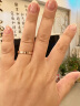 Cartier卡地亚戒指 男女同款 毫米宽镶嵌1颗钻石CDECARTIER结婚对戒婚戒 预售1-2周 B4086400 18K玫瑰金色 55 晒单实拍图