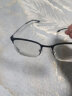 雨果博斯（HUGO BOSS）近视眼镜框男女款眼镜架黑色半框光学眼镜可配度数1244 55MM 晒单实拍图