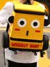 WHEELY BABY幼儿园书包儿童背包小汽车3-6岁男孩女生日礼物消防车双肩包大黄 实拍图