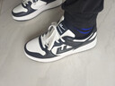 回力男鞋板鞋男秋季韩版男士休闲小白鞋百搭学生潮空军一号运动鞋子男 白黑 44 实拍图
