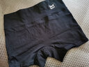 猫人女士平角内裤女高腰纯棉裆抗菌透气大码安全裤女防走光四角裤头 【高腰抗菌-2灰/2黑】 4条 XL 【适合120~140斤】 实拍图