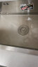 欧宝斯欧宝斯厨房水槽不锈钢洗菜盆陶瓷盆拖把池下水配件提下水器加长牙 T1+单槽下水管带溢水孔 实拍图