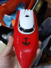 电动遥控船快艇玩具潜水艇摇控船模型航空母舰鲨鱼动物大马力拉网水上高速竞技比赛男孩儿童生日礼物 升级款/25cm6000毫安200分钟（红色款） 默认 实拍图