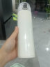 德琅（DELANG）品牌热水杯8101家用办公便携水杯弹跳盖480ml水杯男女保温杯 白色 实拍图