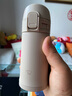 象印（ZO JIRUSHI）保温杯不锈钢杯子轻巧便携男女学生水杯日本进口SM-PD20米色200ml 实拍图