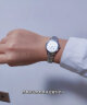 艾奇（EYKI）女士手表时尚潮流韩版手表女学生韩版简约石英表女生手表防水钢带女表 白色3 晒单实拍图