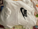 耐克（NIKE）女装 2026夏季新款运动T恤跑步健身休闲户外全棉舒适圆领短袖 DX7907-100/白色 L (165/88A) 实拍图
