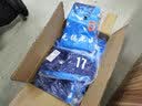 卡尔美（KELME）定制足球服男套装比赛透气短袖V领组队服印字印号球衣 荧光蓝 XXL 实拍图