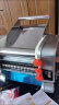 白水王 家用压面机不锈钢电动小型面条机多功能商用饺子混沌全自动 豪华不锈钢-180型370瓦（钢辊镀刀） 实拍图