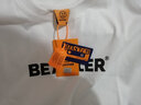 BEASTER短袖T恤男女同款国潮牌基础款纯色休闲圆领上衣易穿搭 白色 L 实拍图