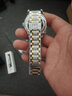 积优（JEAYOU）代用天梭浪琴表带钢带男士手表链天梭力洛克汉密尔顿阿玛尼卡西欧依波西铁城美度不锈钢表带 通用五珠-间金色 A表耳间距 19mm 实拍图