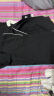 茵宝（Umbro）男运动卫衣复套头衫Polo领复古休闲上衣长袖男女同款 凝眸黑 XL 晒单实拍图