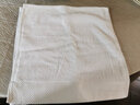 全力 10条装纯棉白色小方巾柔软吸水白毛巾酒店幼儿园KTV餐厅厨房抹布 70克35*35（高档进口棉）10条装 实拍图