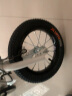 儿童自行车车圈总成钢圈前轮后轮车轮轮胎童车配件 12寸前轮车圈总成(包括内外胎) 晒单实拍图