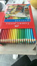 德国辉柏嘉（Faber-castell）油性彩铅笔60色彩色铅笔笔帘套装手绘专业画笔60色彩色铅笔+64孔笔帘美术写生 实拍图