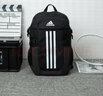 阿迪达斯 （adidas）背包男包女包 25新款运动包休闲时尚旅行双肩包大学生电脑书包 IJ0761/黑色/三叶草 MISC 实拍图